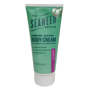 Seaweed Bath Co. Lavender Hydrating Soothing Body Cream Argan Oil & Shea Butter